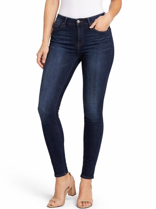 Old Navy Denim - Old Navy Dark Wash Mid Rise Rockstar Skinny Jeans 6